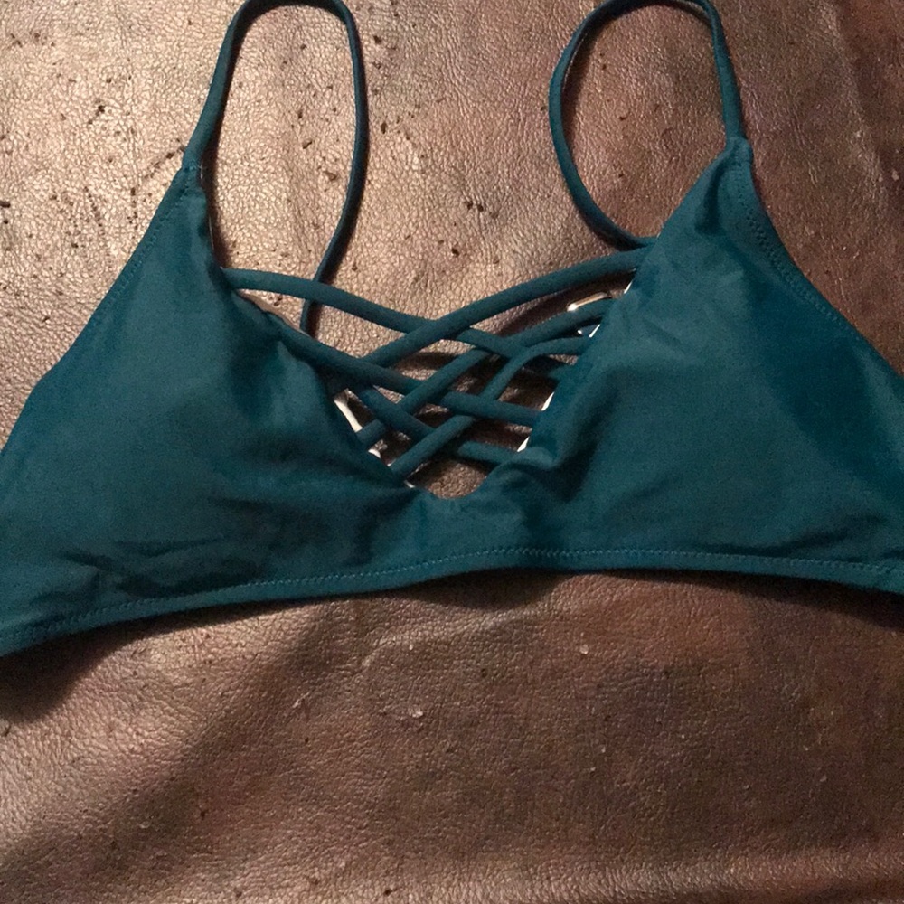 Large bikini laced bikini top